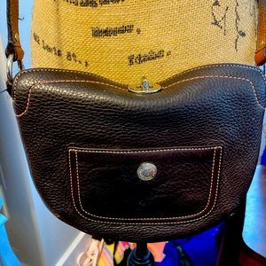 Vintage Coach Leather Crossbody Bag